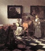 VERMEER VAN DELFT, Jan, The Concert e tr